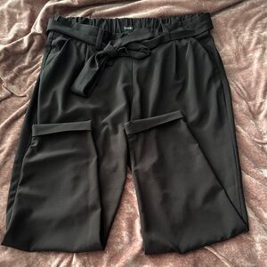 Torrid Black Elastic-Waist Pants